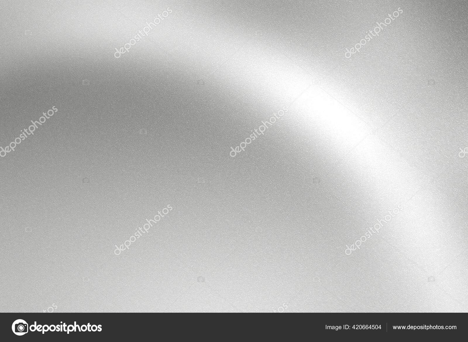 Light Shining Silver Paper Wall Copy Space Abstract Texture